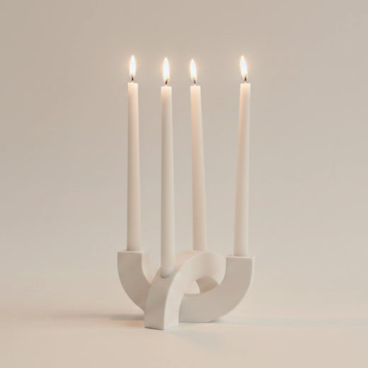 Fourfold Candlestick Set
