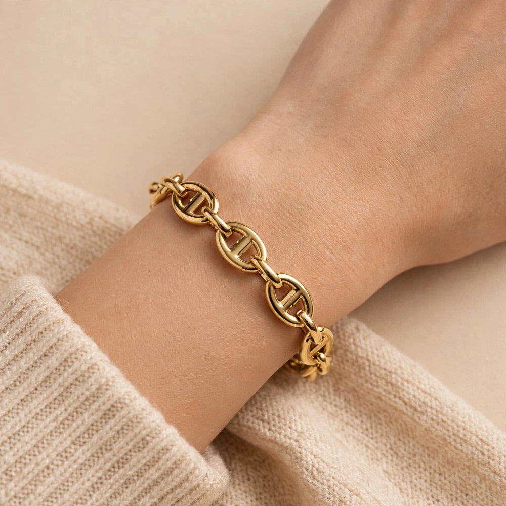 Gold Chain Bracelet