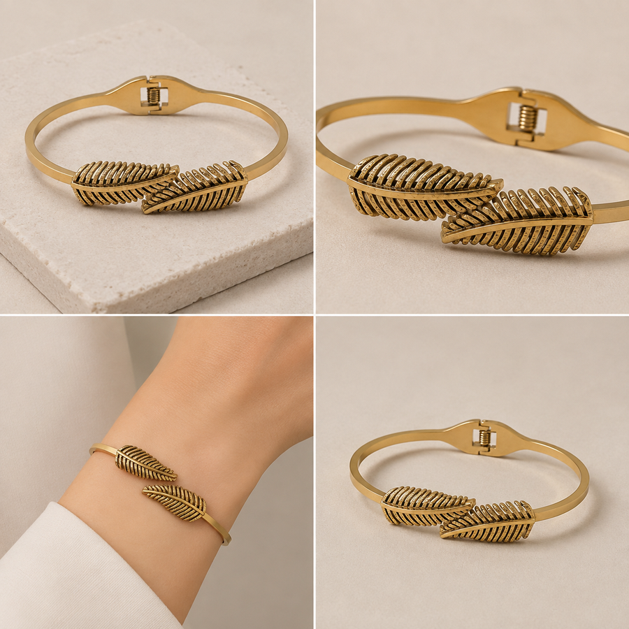 Golden Leaves Bracelet
