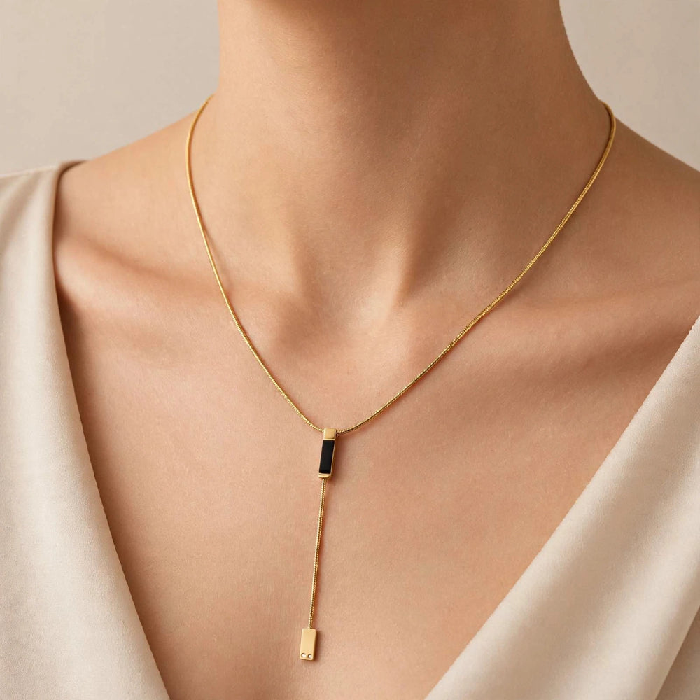 Golden Line Necklace