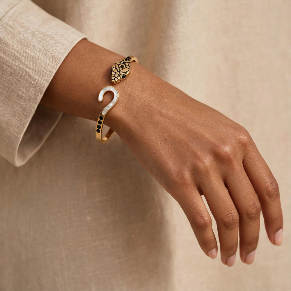 Golden Snake Bracelet
