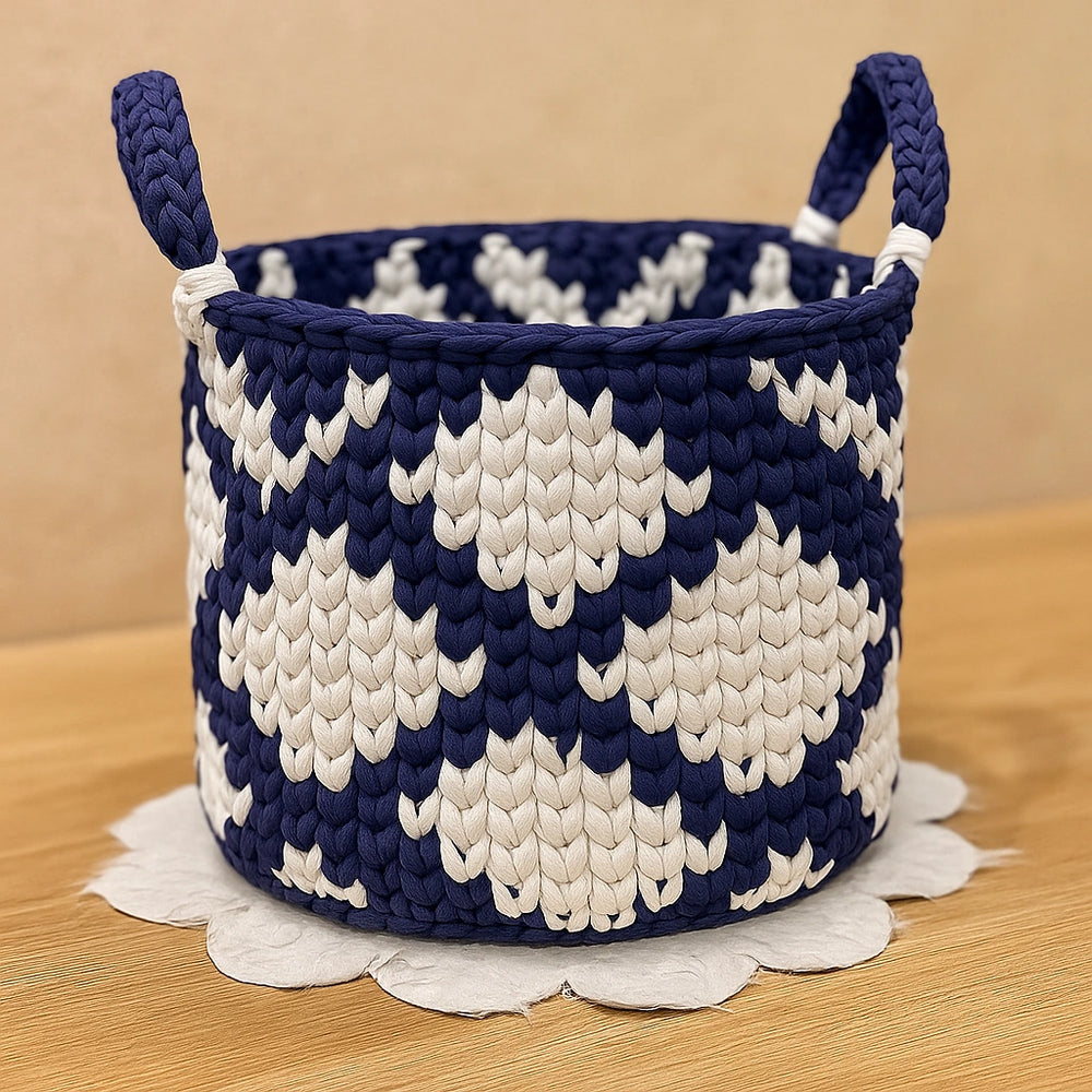 Navy Diamond Organizer