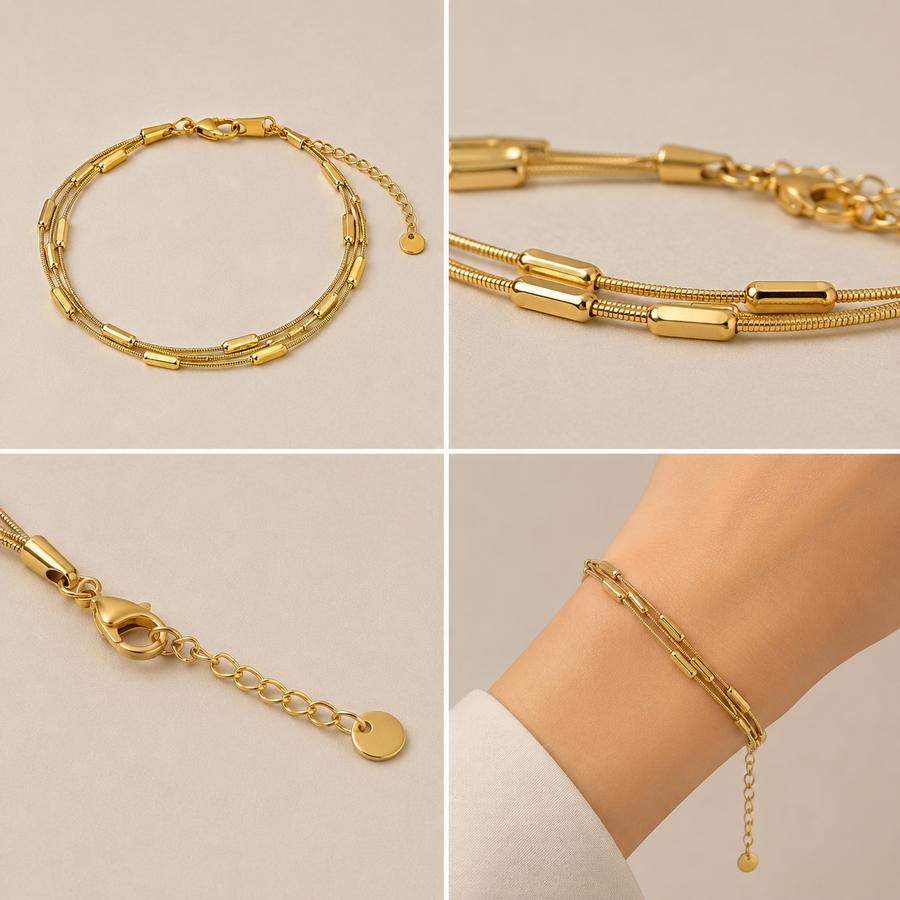 Three Layer Bracelet