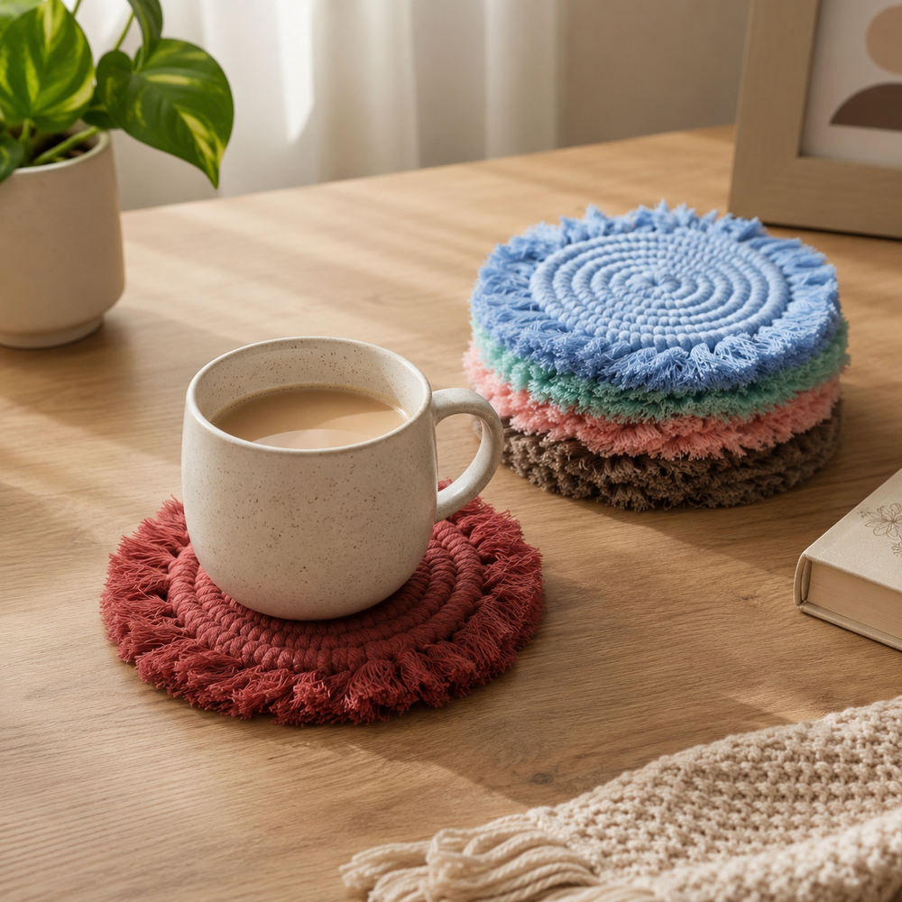 Rustic Rounds Coasters