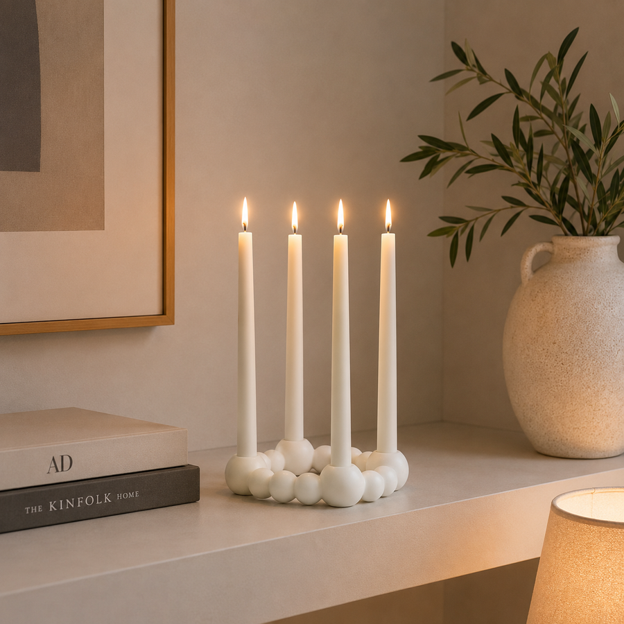 Circle of Light Candlestick Set