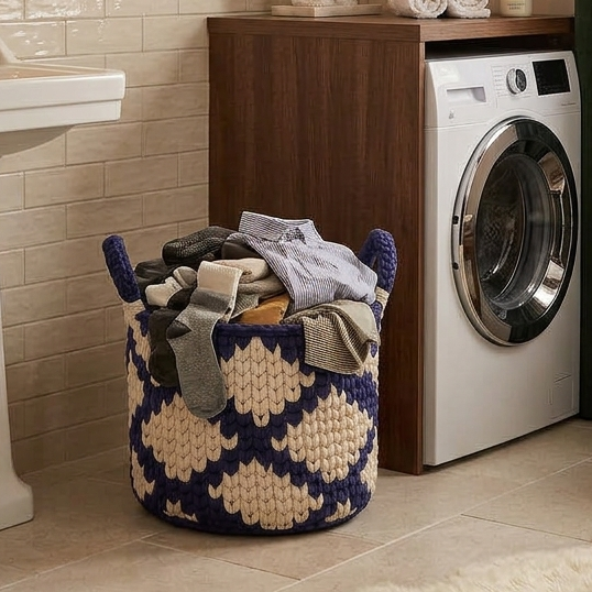 Navy Diamond Organizer