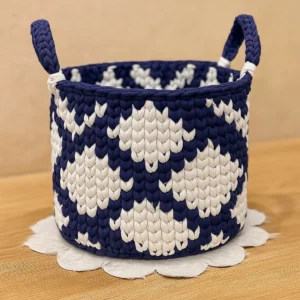 Navy Diamond Organizer