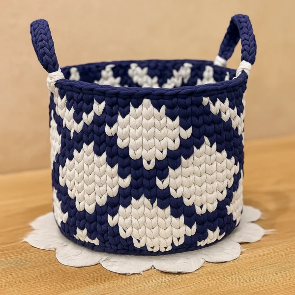 Navy Diamond Organizer