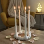 Circle of Light Candlestick Set