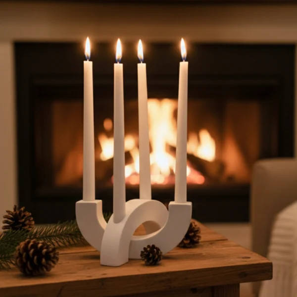 Fourfold Candlestick Set