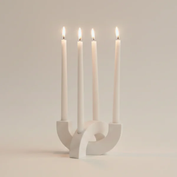 Fourfold Candlestick Set